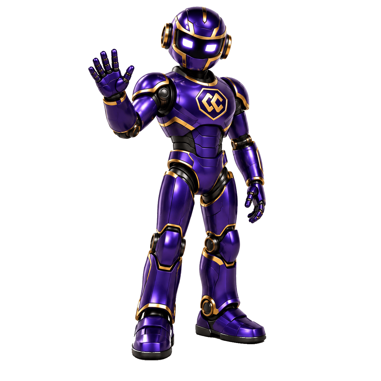 Concept illustration of the future Codecore AI and robotics direction